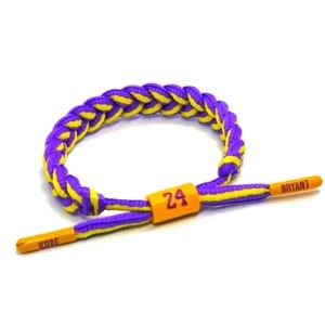 Kobe Bryant NBA Bracelet LA Lakers Basketball 🏀 Wristband Black Mamba 24 🆕